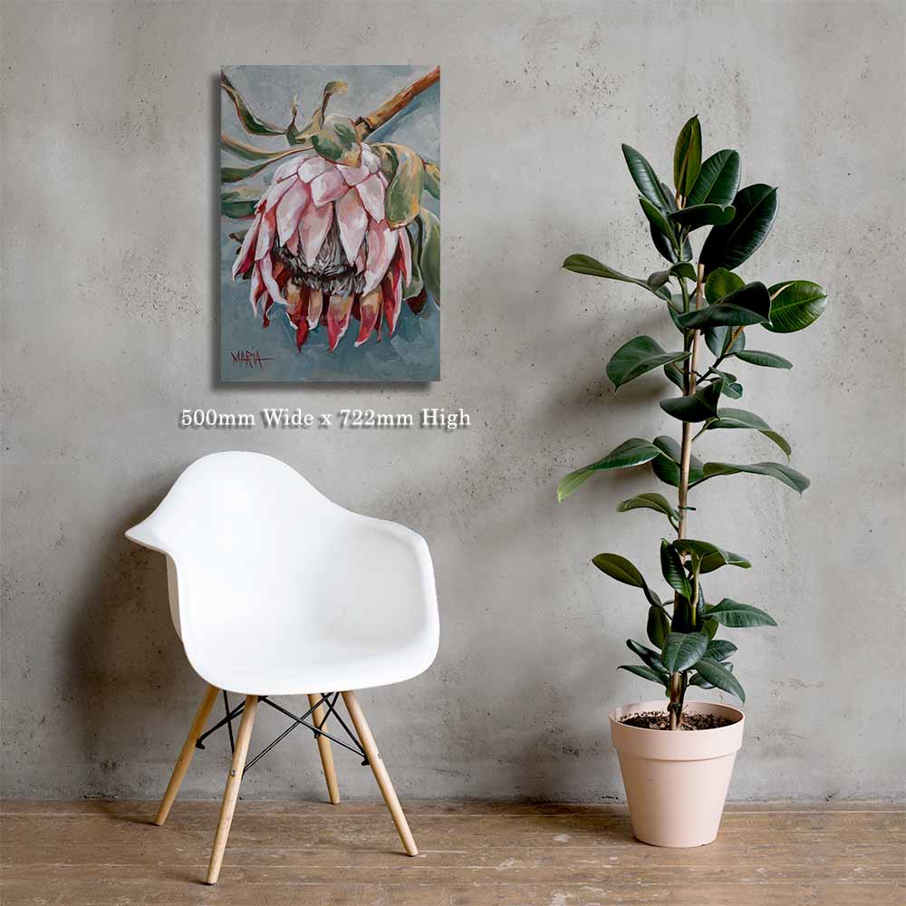 Pale pink beauty | Canvas prints
