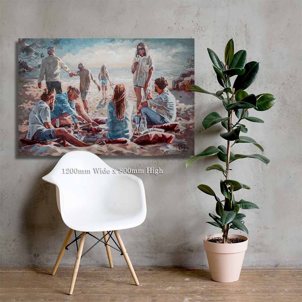 The Picnic | Canvas prints