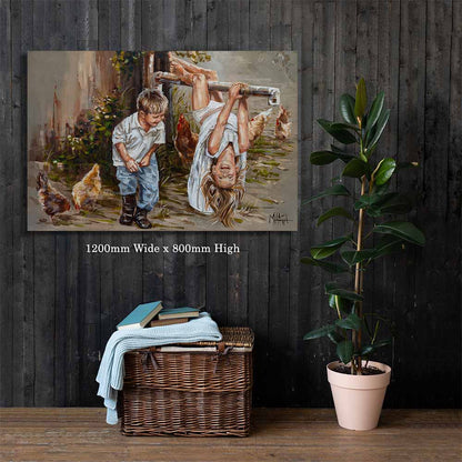 Jy is onderstebo | Canvas Prints