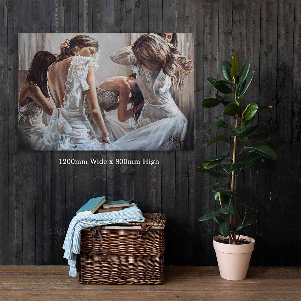 A Brides Tale | Canvas Prints