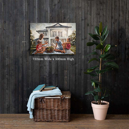 Our Home My Heart | Canvas Prints