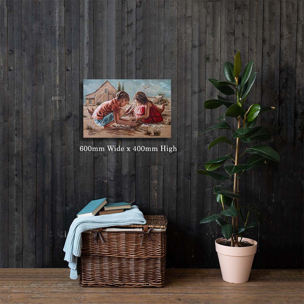 Plaas Kinders | Canvas Prints