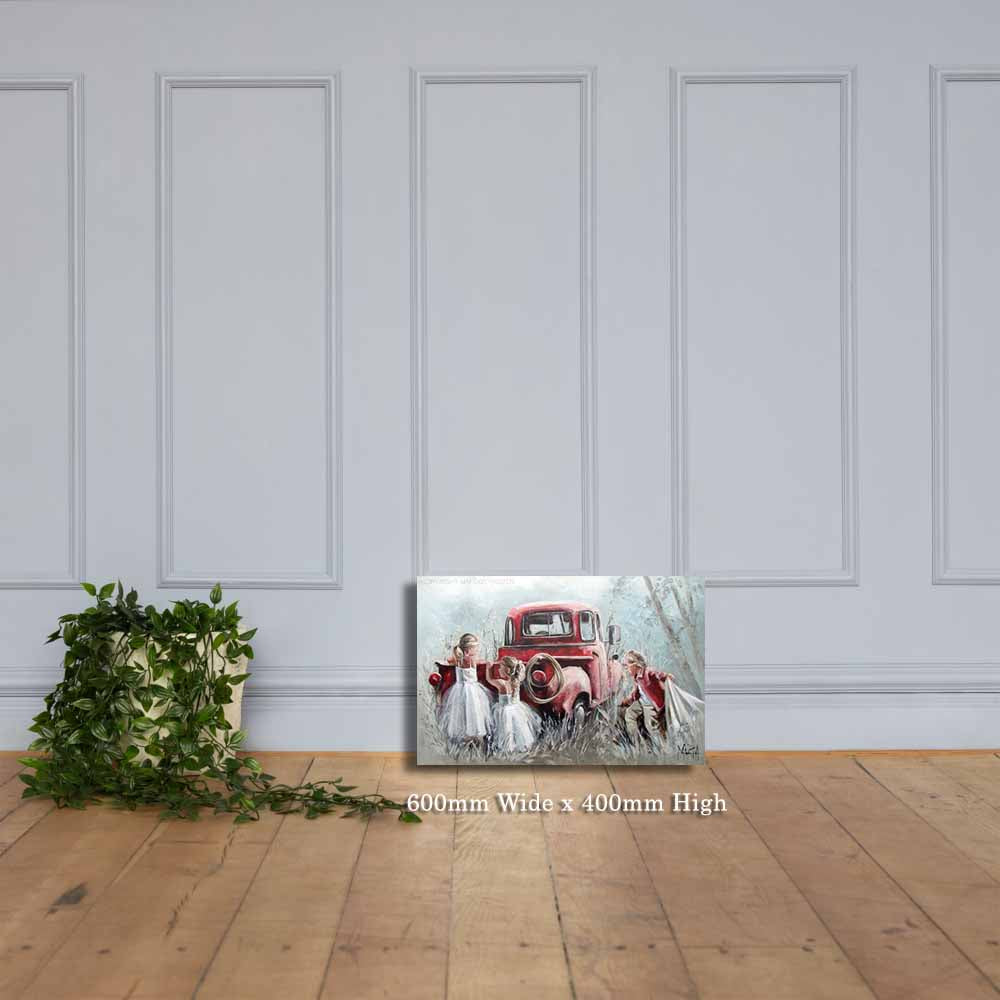 Speel om die trok | Canvas Prints