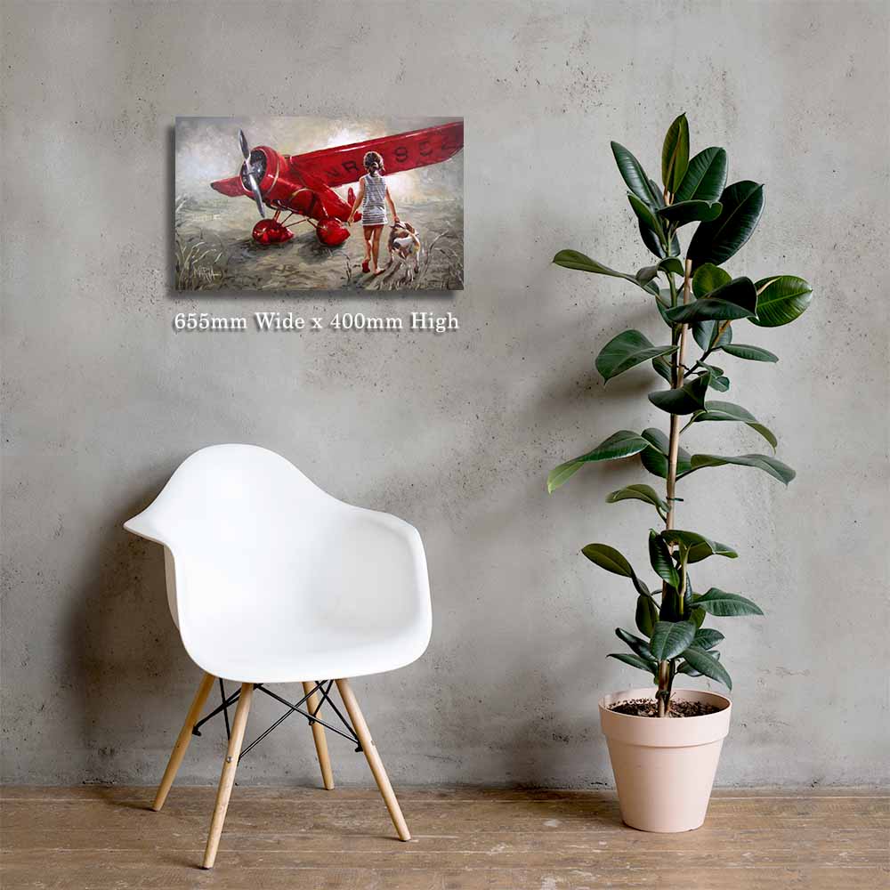 Red Thunder | Canvas Prints