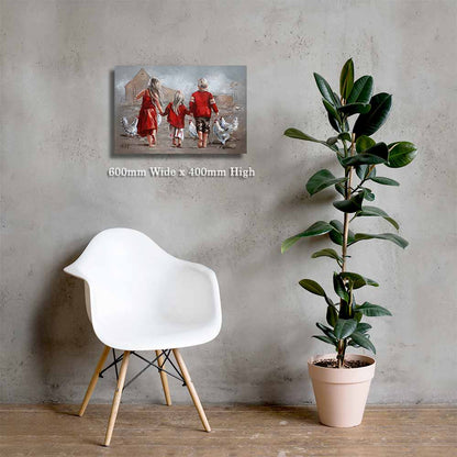 Barefoot | Canvas Prints