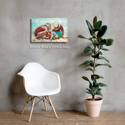 Fun in the Sand | Canvas Prints