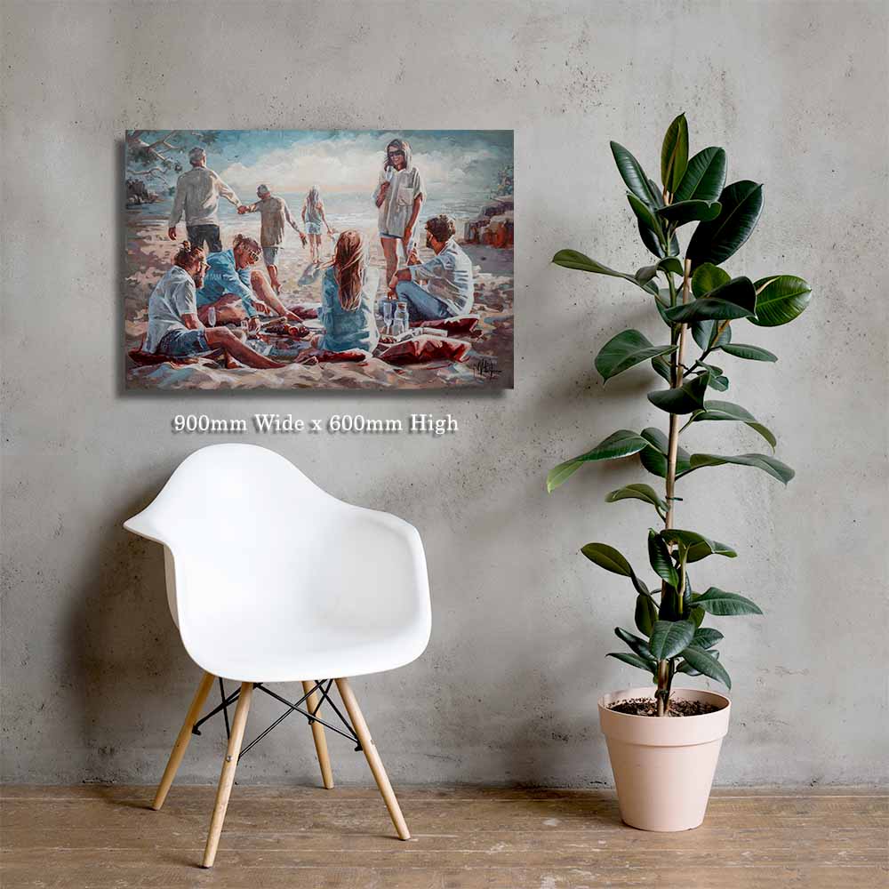 The Picnic | Canvas prints