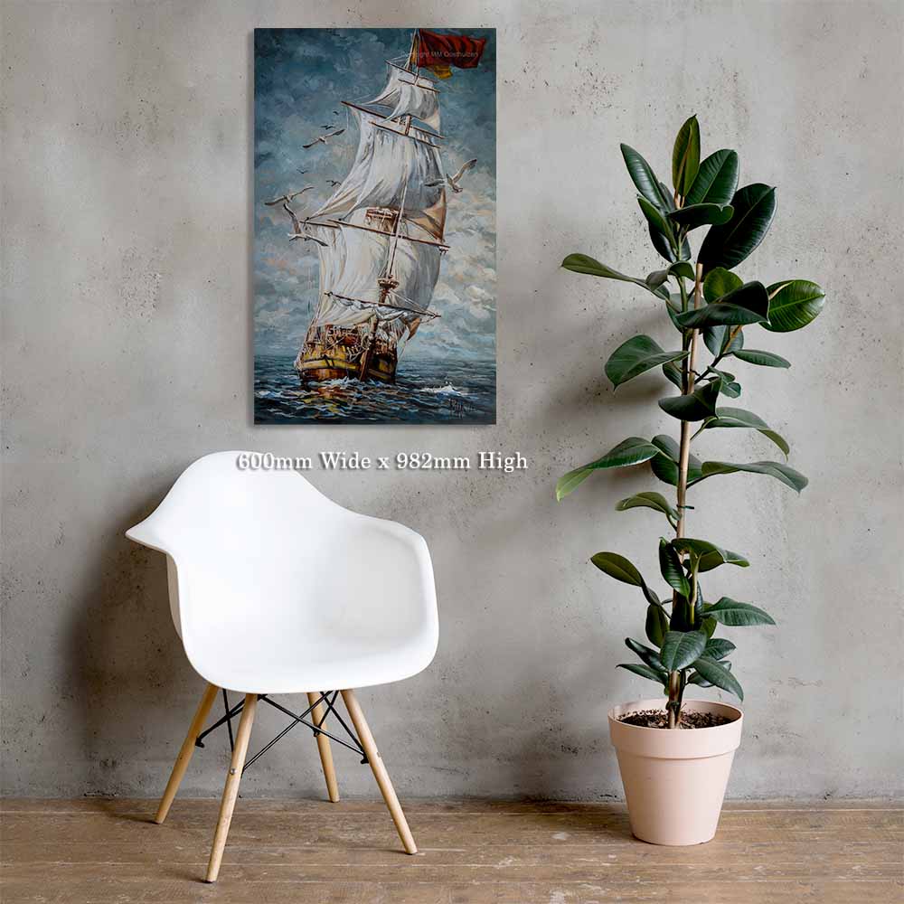 Golden Pearl | Canvas Prints
