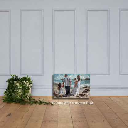 Izabel en Nina oomblikkies | Canvas Prints