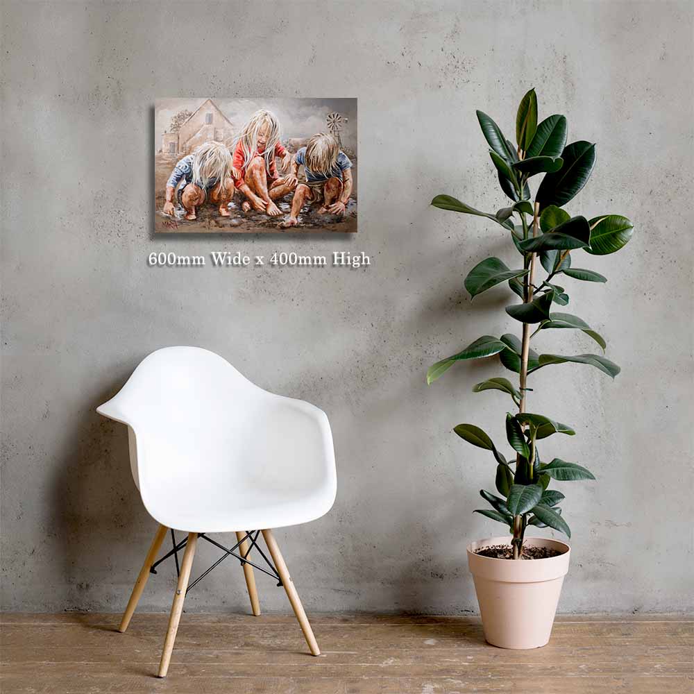 Fond Fellowship | Canvas Prints