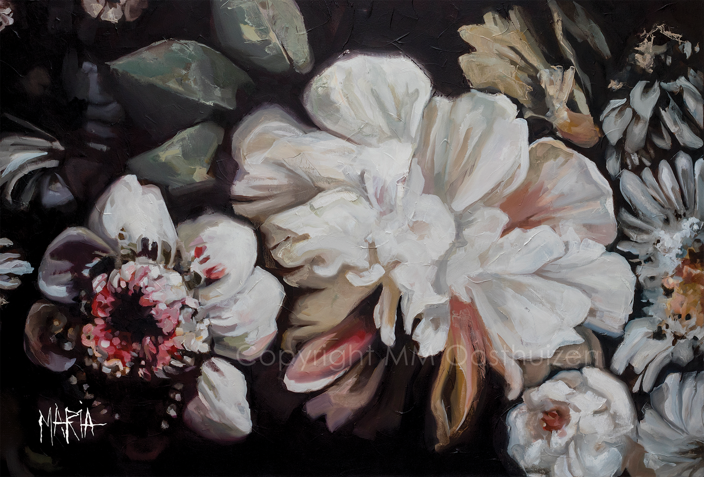 Flowers in Bloom | Memory Foam Bath Mat