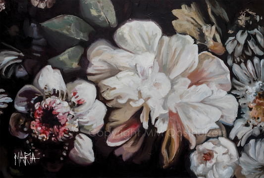 Flowers in Bloom | Memory Foam Bath Mat