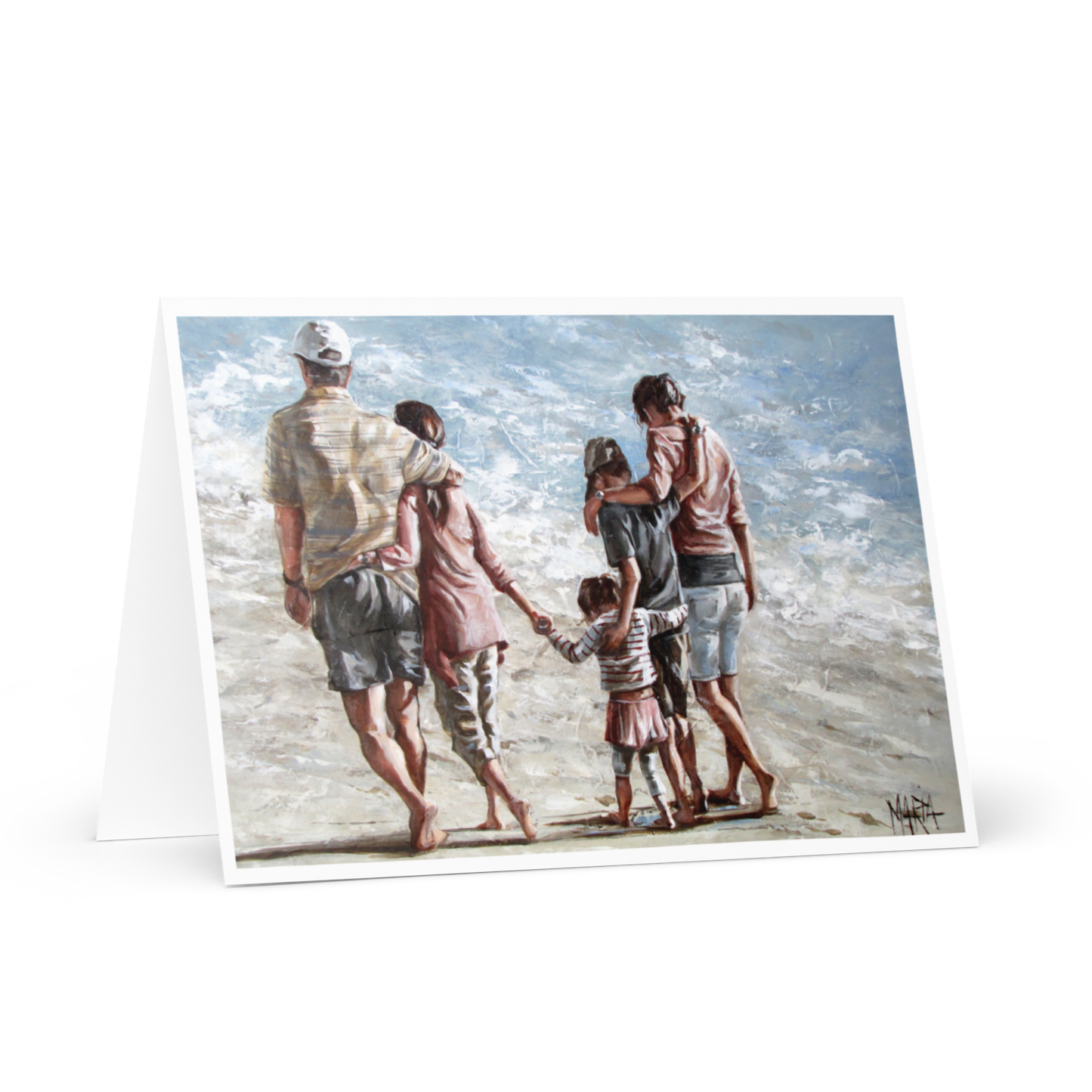 Die du Plessis gesin | Greeting Card