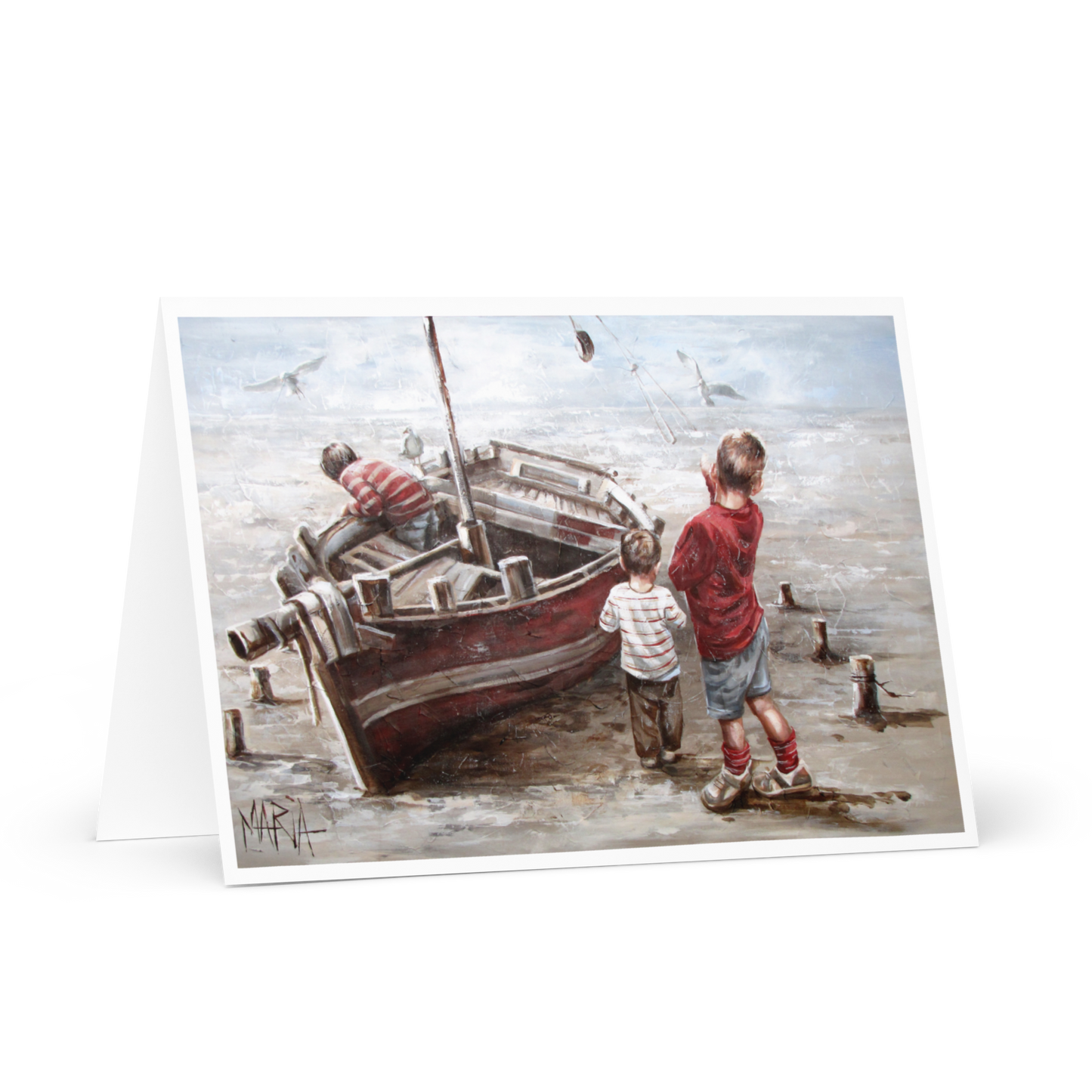 Kom kyk die boot | Greeting Card