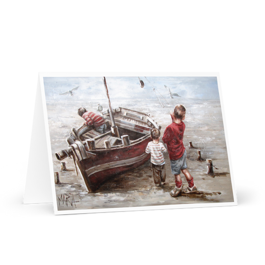 Kom kyk die boot | Greeting Card