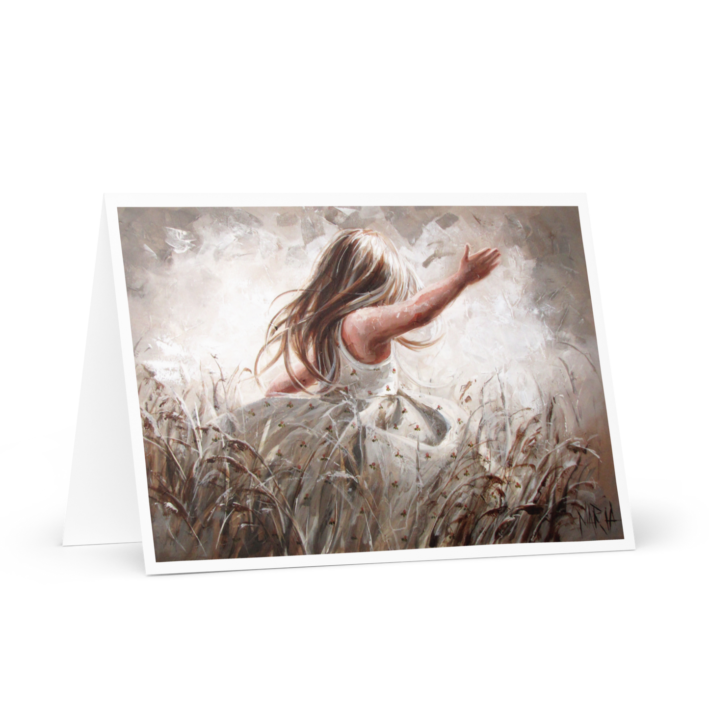 Draai in die wind | Greeting Card