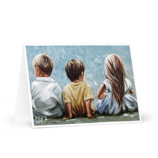 Three love ones | Greeting Card