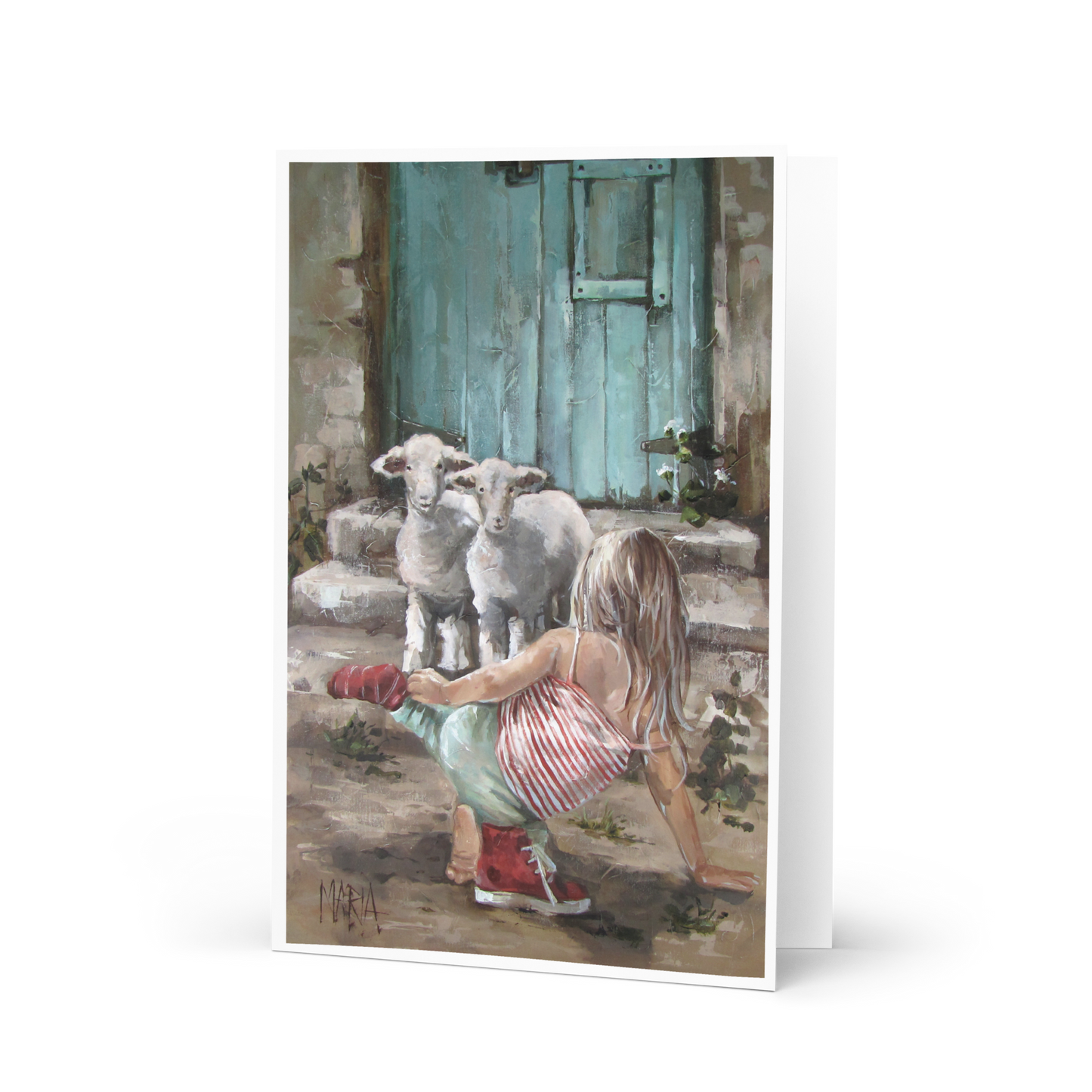 Little Lambs | Greeting Card