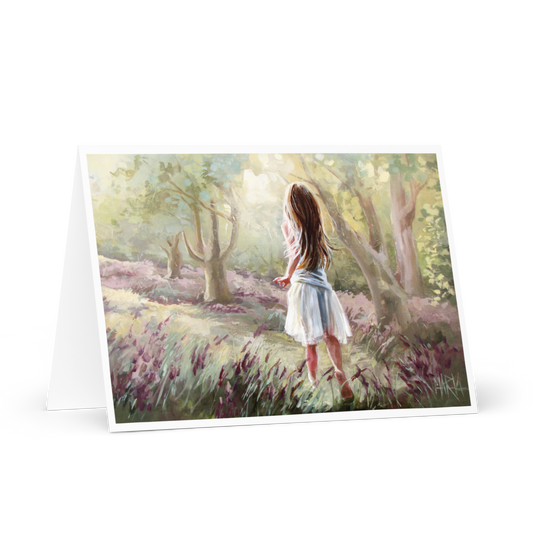 Lavender Princess | Greeting Card