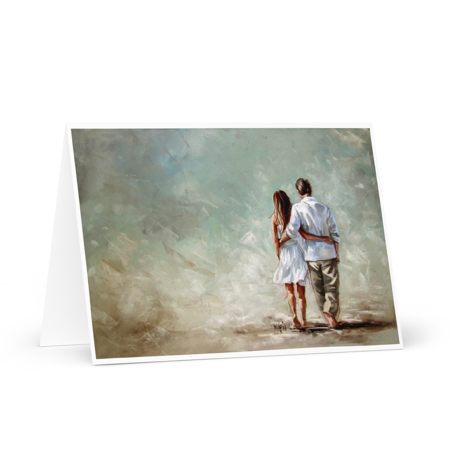 In His Arms | Greeting Card