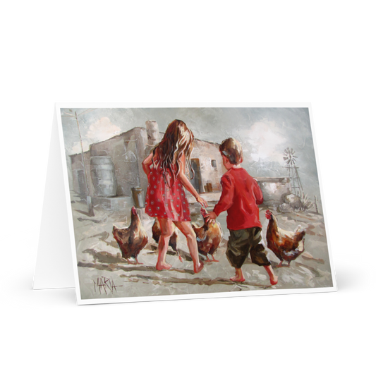 Chicken dance | Greeting Card