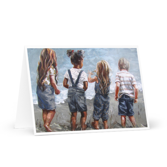 Beach adventures | Greeting Card