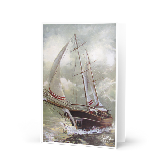 Where the wind takes us | Greeting Card