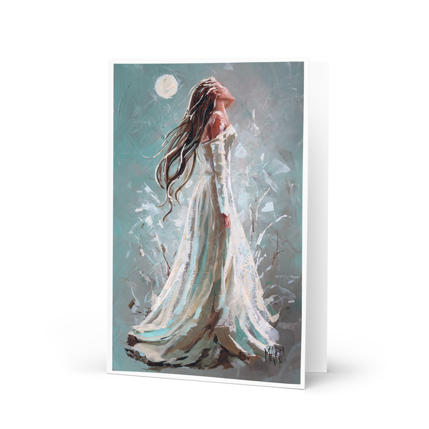 Moon dance | Greeting Card