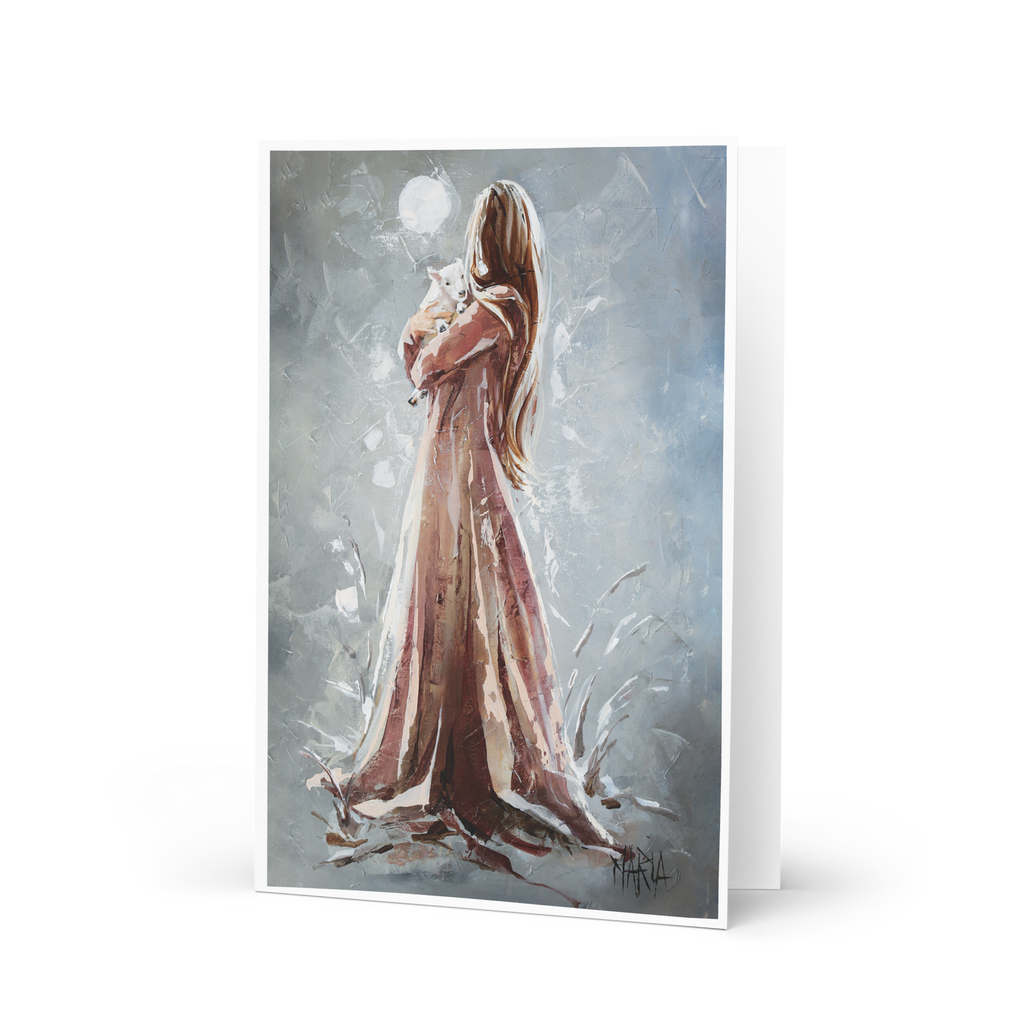 The embrace of true Love | Greeting Card