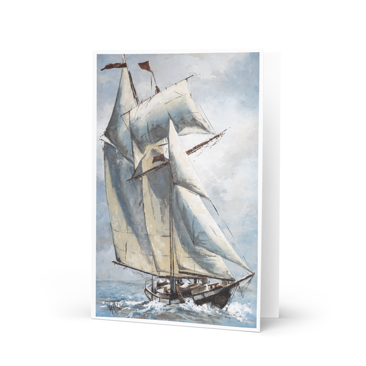 Open sails | Greeting Card