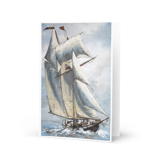 Open sails | Greeting Card