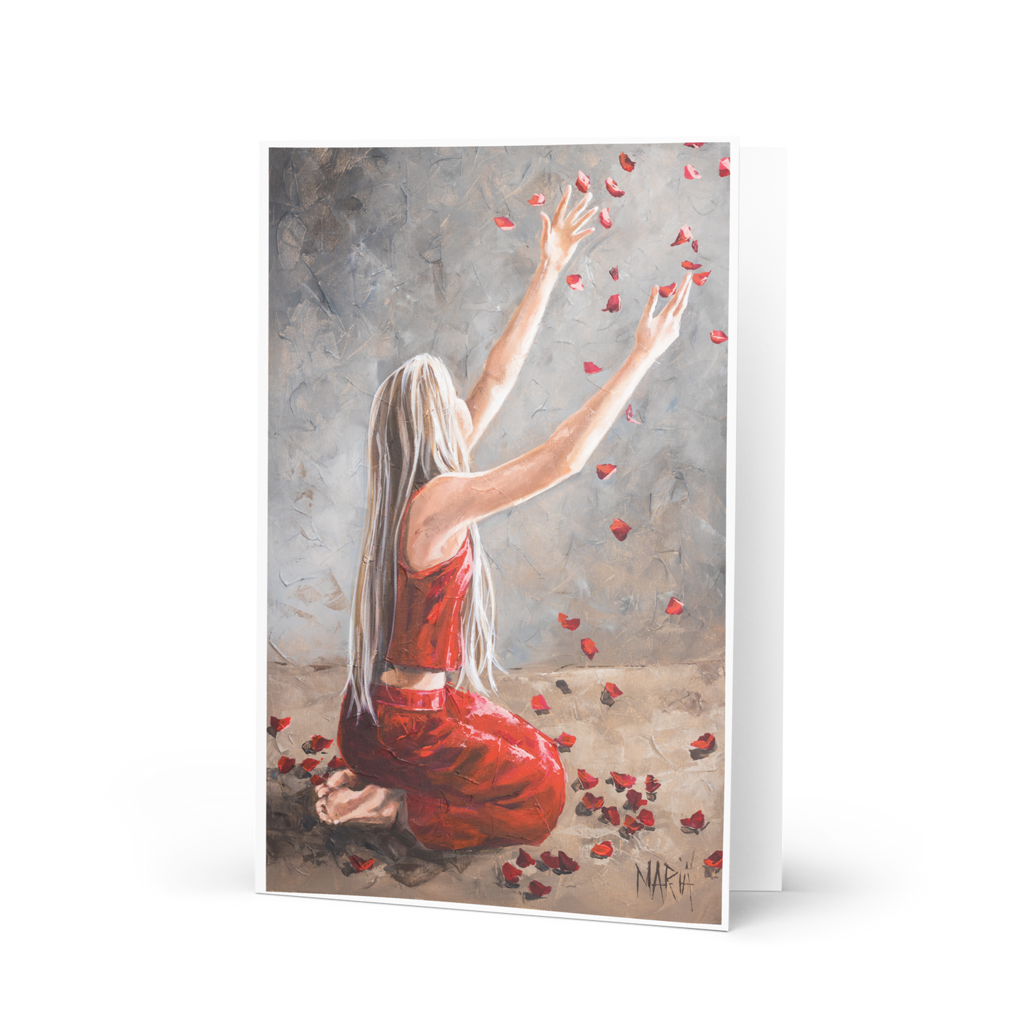 Grace Falls Down  | Greeting Card