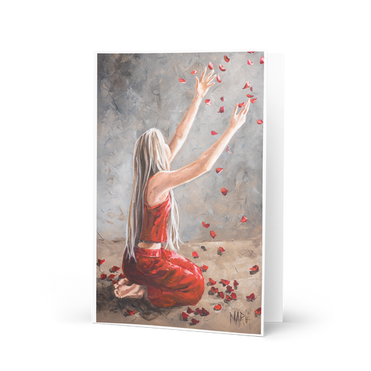 Grace Falls Down  | Greeting Card