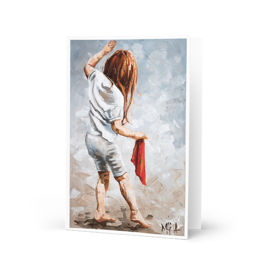 Little Red Warriors II | Greeting Card