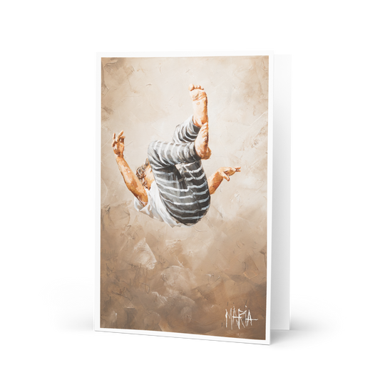 Free Fall | Greeting Card