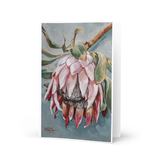 Pale pink beauty | Greeting Card