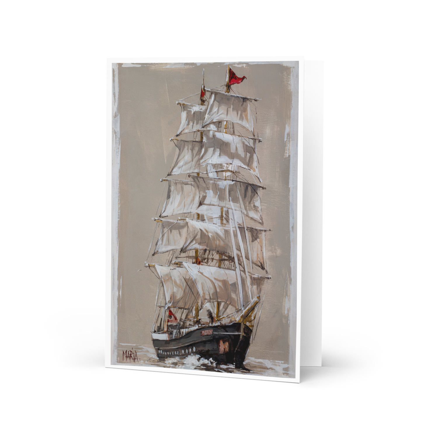 Sails set | Greeting Card