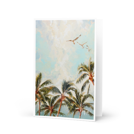 Palm Trees | Greeting Card