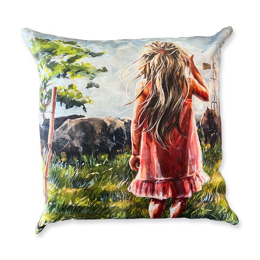 So ver soos God se genade | Velvet Scatter Cushion