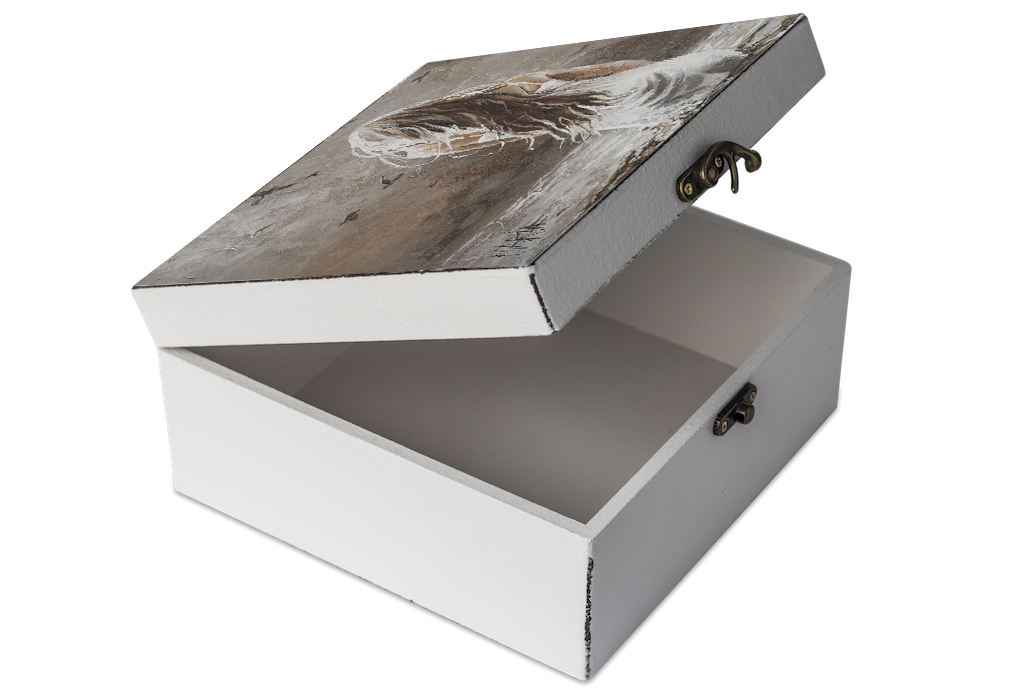 Your voice is in the wind | Wooden Box