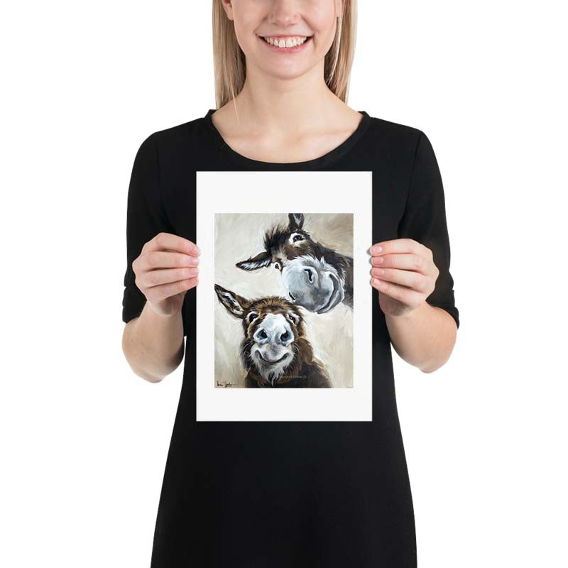 Chuckling Donkeys | Prints