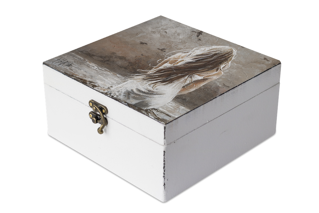 Your voice is in the wind | Wooden Box